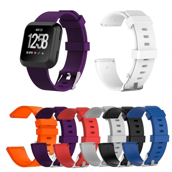 Silicone Smart Watch Replacement Strap Soft Sports Bracelet Band Belt For Fitbit Versa