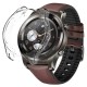 Metal Color Electroplate TPU Shatter-resistant Soft Shell Watch Cover Case Cover for HuWatch 2 Pro