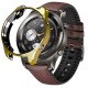 Metal Color Electroplate TPU Shatter-resistant Soft Shell Watch Cover Case Cover for HuWatch 2 Pro