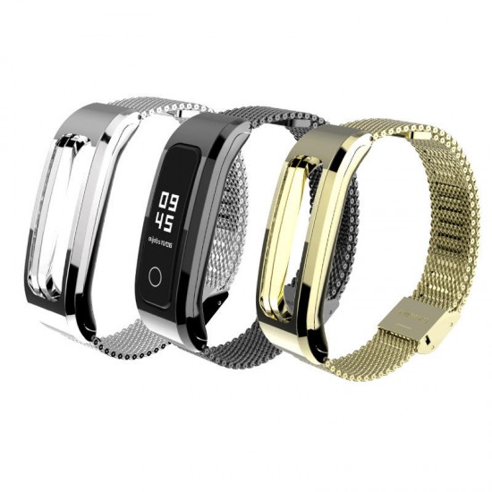 Milan Metal Watch Band for HuHonor Band 4 Running Version