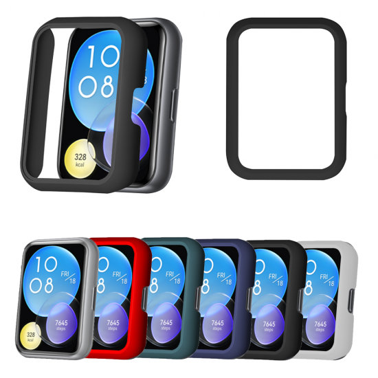 Multi-colour Anti-scratch PC Protective Case Watch Case Cover for HuWatch FIT 2
