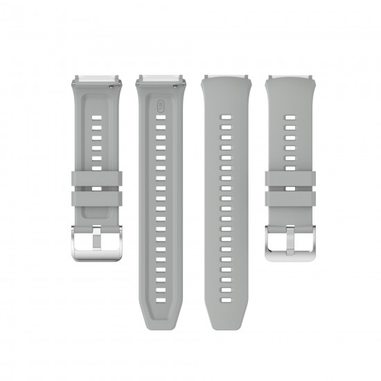 Silicone Watch Band Steel Buckle Watch Strap only for HuWatch GT 2e