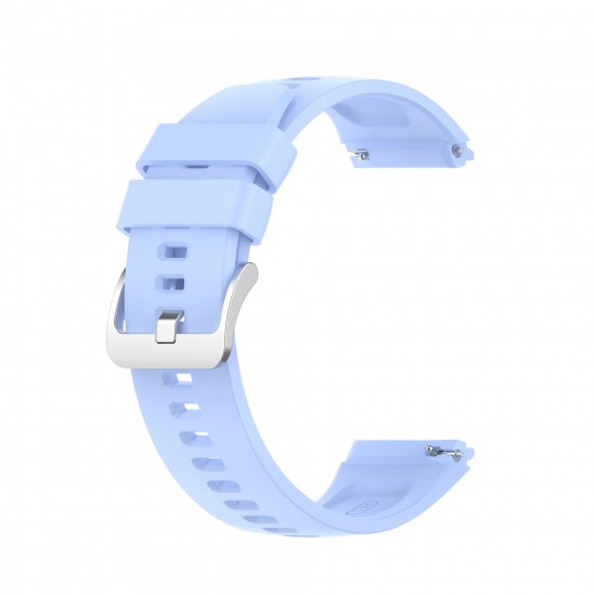 Silicone Watch Band Steel Buckle Watch Strap only for HuWatch GT 2e