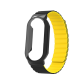 PC+Tempered Film Protective Case Silicone Magnetic Strap Smart Watch Band for Xiaomi Mi Band 7 / 7 NFC