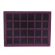 Purple Multi-check Flannel Smart Ring Box Small Jewelry Display Box Ring Storage Box