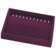 Purple Multi-check Flannel Smart Ring Box Small Jewelry Display Box Ring Storage Box