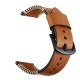 Replacement 20mm Leather Watch Band for Xiaomi Amazfit Pace Youth Smart Watch Non-original