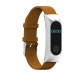 Replacement Leather Bracelet Wristband Wrist Strap for Xiaomi MiBand 2 Wrist Strap Non-original