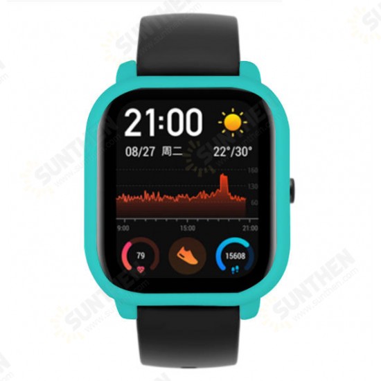 Silicone Watch Case Cover Watch Cover Protector for AMAZFIT GTS