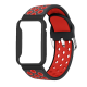 Two-color Stomatal Silicone Replacement Strap Smart Watch Band Watch Case Cover for Xiaomi Mi Band 7 Pro