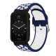 Two-color Stomatal Silicone Replacement Strap Smart Watch Band Watch Case Cover for Xiaomi Mi Band 7 Pro