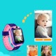 Z5 1.4in GPS Positioning HD Camera Voice Message SOS Anti-lost Chilren Smart Watch Phone LED Touch Screen Waterproof Flashlight Independent Dialing Kids Smart Bracelet