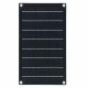 10W Waterproof Solar Panel Matte Texture Car Emergency Charger WIth 4 Protective Corners USB+DC