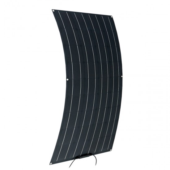 120W Flexible Solar Panel Kit Monocrystalline Camping WIth 4 Protective Corners