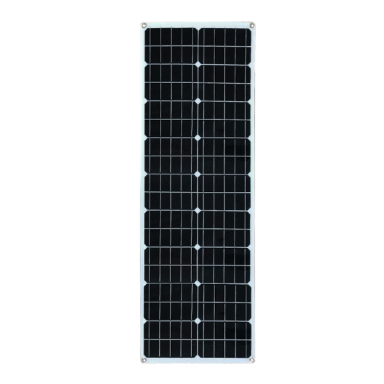 12V 50W PET Flexible Solar Panel Monocrystalline Silicon Laminated Solar Panel 1000*340*3mm