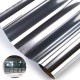 150x50CM One-way Mirror Glass Sticker Reflective Insulation Silver Window Film