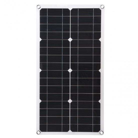 18V 25W Semi-flexible Solar Panel for Outdoor Power Generation System Parking Shed Electric Car