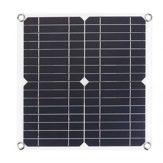 20W 5V Monocrystalline Solar Panel Mono Solar Powered Panel Waterproof Fast Charging Charger Board With Accessories