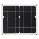 20W Monocrystalline Solar Panel USB 12V Battery Charge Controller RV Camper Boat