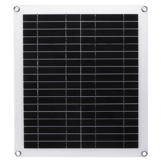 20W Portable Solar Panel Kit Dual USB Polycrystalline Silicon Cell Solar Panel