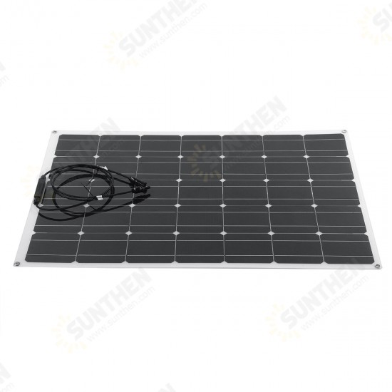 21V 120W Flexible Solar Panel Mono Caravan Boat Camping Home Battery Charge