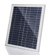 25W Portable Solar Panel Kit DC USB Charging Double USB Port Suction Cups Camping Traveling