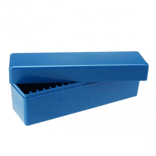 25x9x7cm Blue Storage Tool Box Case Holds 20 Individual Certified PCGS NGC ICG Coin Holders