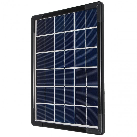 28Wh Portable Small DC Solar Panels Charging Generator Power Generation System With LED Bulb