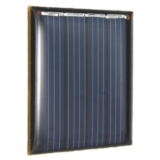 2V 0.14W Epoxy Battery Plate Polycrystalline Silicon Cell Batteries DIY Solar Powered Panels Solar Panel Cell Model 40 x 40x3mm