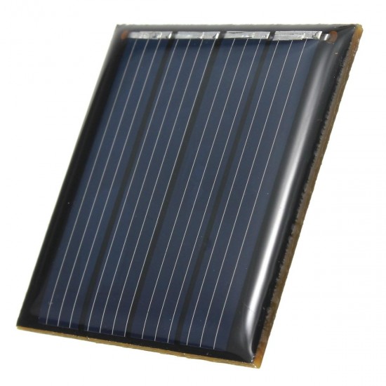 2V 0.14W Epoxy Battery Plate Polycrystalline Silicon Cell Batteries DIY Solar Powered Panels Solar Panel Cell Model 40 x 40x3mm