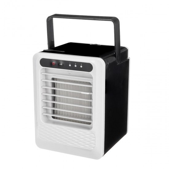 3 Speeds Personal Air Cooler Moisturizing Portable Air Conditioner Fan