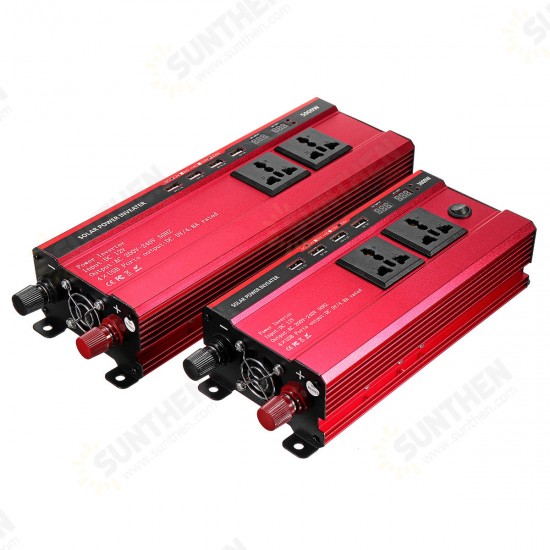 3000W Peak Solar Power Inverter DC 12V/24V To AC 110V/220V Modified Sine Wave Converter