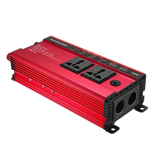 3000W Peak Solar Power Inverter DC 12V/24V To AC 110V/220V Modified Sine Wave Converter