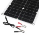 30W 5.5V Monocrystaline Solar Panel Kit USB Waterproof Flexible Solar Charger Controller For RV Car Boat