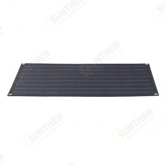 30W ETFE Solar Panel Waterproof Car Emergency Charger WIth 4 Protective Corners Double USB+DC