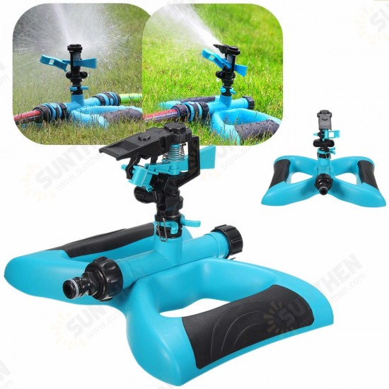 360 Degree Rotating Water Sprinkler Automatic Watering Lawn Garden Plant Yard Irrigation System