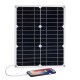 40W 18V Mono Solar Panel Dual 12V/5V DC USB Monocrystaline Flexible Solar Charger For Car RV Boat Battery Charger