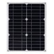 40W 18V Mono Solar Panel Dual 12V/5V DC USB Monocrystaline Flexible Solar Charger For Car RV Boat Battery Charger