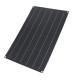 40W Solar Panel Matte Texture Car Emergency Charger WIth 4 Protective Corners Dual USB+DC