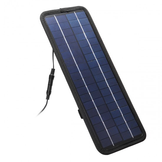 4.5W 12V Solar Panel Trickle Battery Charger System Single Crystal Silicon Waterproof for Boat Auto