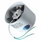 4inch Inline Duct Booster Fan Air Exhaust Home Blower Grow Vent Ventilator Kitchen Ventilation Fan