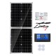 50W Foldable Solar Panel Solar 100A Controller for Car Van Boat Caravan Camper Trickle Battery Charger