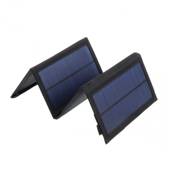 5.5V 9.6W Solar Charger Solar Panel Charger Waterproof Foldable Dual USB Ports Solar Battery Charger