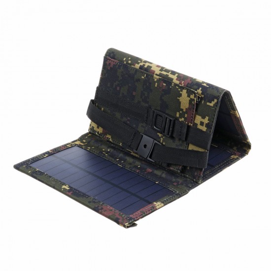 5.5V 9.6W Solar Charger Solar Panel Charger Waterproof Foldable Dual USB Ports Solar Battery Charger