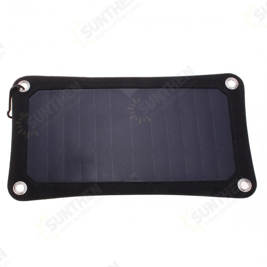 5V 7W Portable Solar Panel Power Charging Panel USB Charger For Mobile Phone Tablet