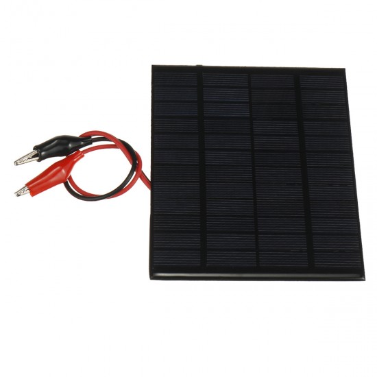 5W 5V Protable Solar Panel Polycrystalline Solar Energy Charger Panel For Travel Outdoor