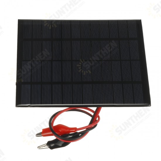 5W 5V Protable Solar Panel Polycrystalline Solar Energy Charger Panel For Travel Outdoor