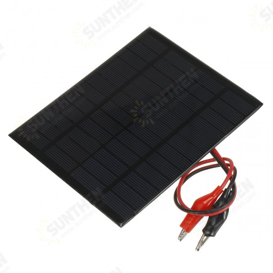 5W 5V Protable Solar Panel Polycrystalline Solar Energy Charger Panel For Travel Outdoor