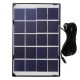 5W 5V Solar Panel Portable 3 Meter Cable Pane Solar Charger Solar Generator