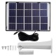 5W 5V Solar Panel Portable 3 Meter Cable Pane Solar Charger Solar Generator